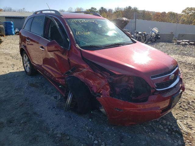 3GNAL3EK1ES651376 - 2014 CHEVROLET CAPTIVA LT RED photo 1