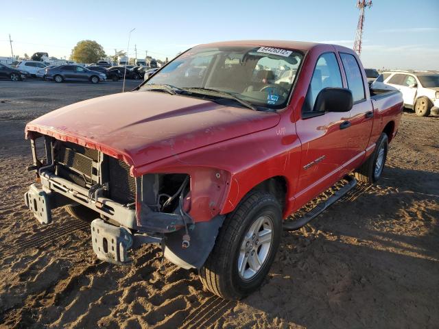 1D7HA18N87S142204 - 2007 DODGE RAM 1500 S RED photo 2