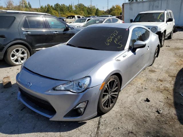 JF1ZNAA11G8702240 - 2016 TOYOTA SCION FR-S SILVER photo 2