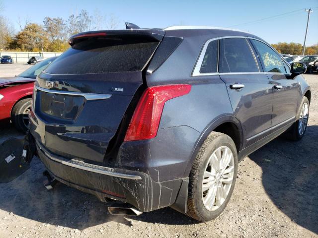 1GYKNFRS8KZ232288 - 2019 CADILLAC XT5 PREMIU BLUE photo 4