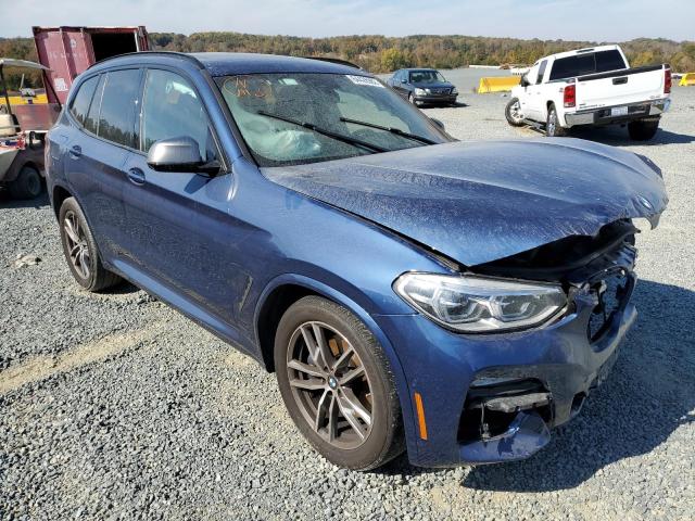 5UXTS3C50J0Y97255 - 2018 BMW X3 XDRIVEM BLUE photo 1