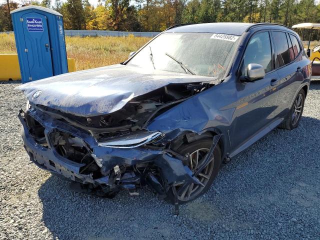 5UXTS3C50J0Y97255 - 2018 BMW X3 XDRIVEM BLUE photo 2