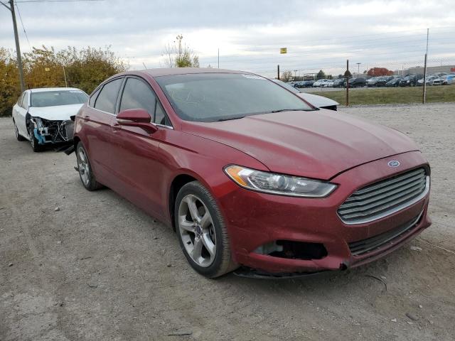 3FA6P0H98FR310162 - 2015 FORD FUSION SE MAROON photo 1