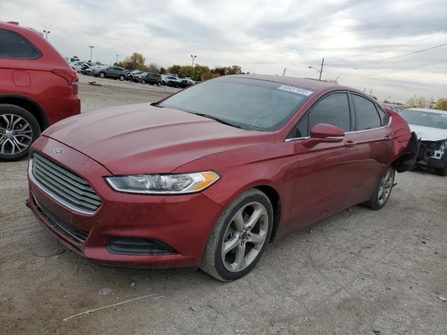 3FA6P0H98FR310162 - 2015 FORD FUSION SE MAROON photo 2