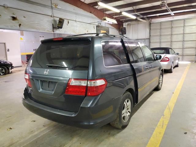 5FNRL38616B037108 - 2006 HONDA ODYSSEY EX CHARCOAL photo 4