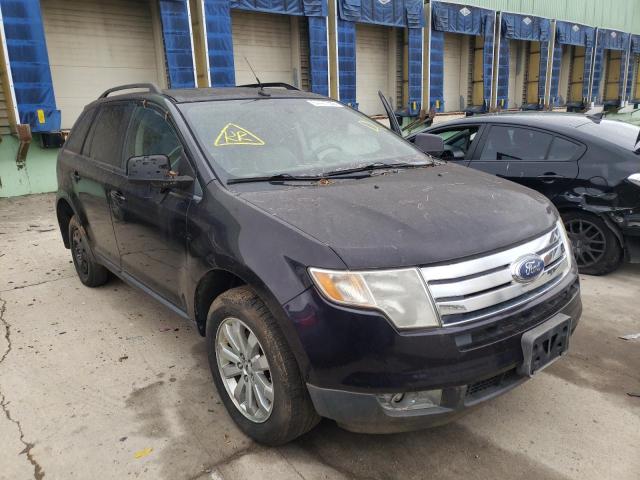 2FMDK49C07BA33200 - 2007 FORD EDGE SEL P MAROON photo 1