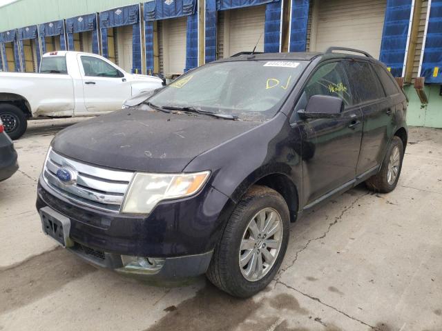 2FMDK49C07BA33200 - 2007 FORD EDGE SEL P MAROON photo 2