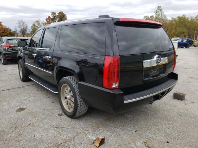 1GYFK66808R195426 - 2008 CADILLAC ESCALADE E BLACK photo 3