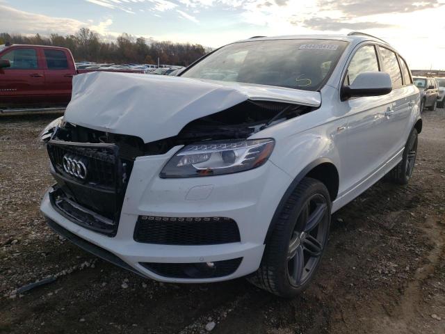 WA1DGAFE3ED006598 - 2014 AUDI Q7 PRESTIG WHITE photo 2