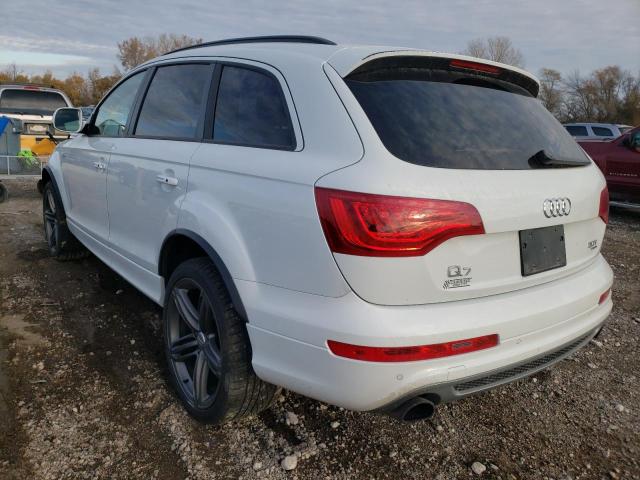 WA1DGAFE3ED006598 - 2014 AUDI Q7 PRESTIG WHITE photo 3