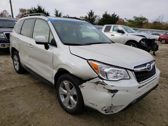 JF2SJAHC4FH526122 - 2015 SUBARU FORESTER 2 WHITE photo 1