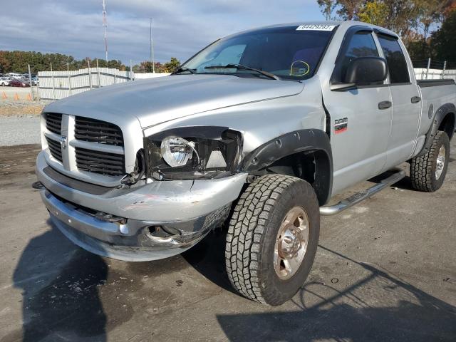 3D7KS28C57G713906 - 2007 DODGE RAM 2500 S SILVER photo 9