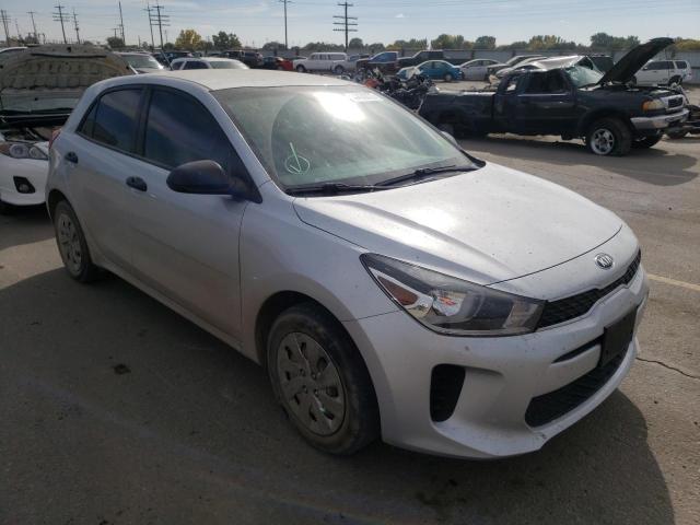 3KPA25AB8JE062928 - 2018 KIA RIO LX SILVER photo 1