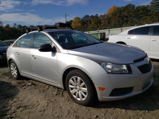 1G1PD5SHXB7276501 - 2011 CHEVROLET CRUZE SILVER photo 1