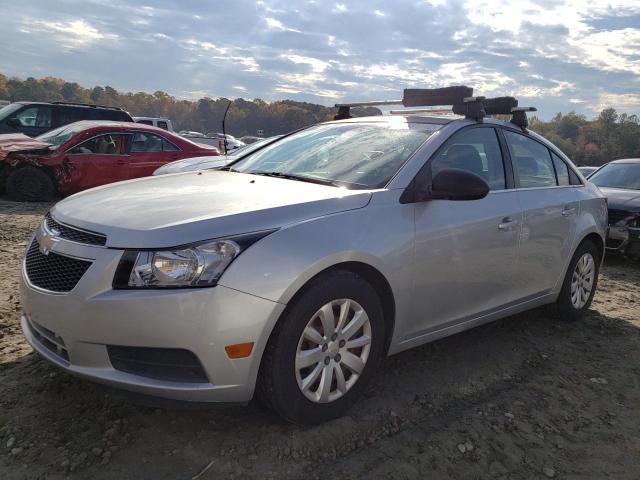 1G1PD5SHXB7276501 - 2011 CHEVROLET CRUZE SILVER photo 2