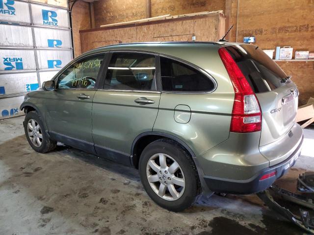 5J6RE487X7L011706 - 2007 HONDA CR-V EXL GREEN photo 3