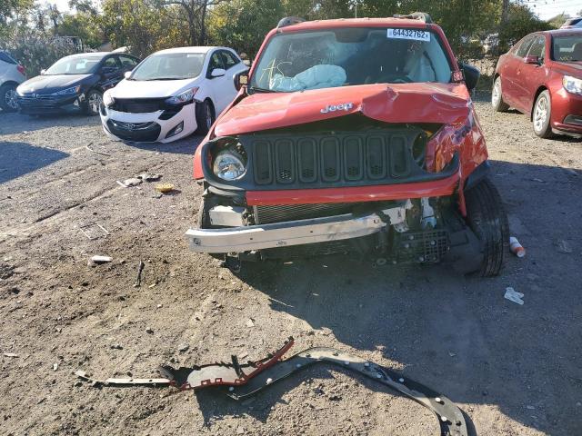 ZACCJBAB0HPF33770 - 2017 JEEP RENEGADE S RED photo 9