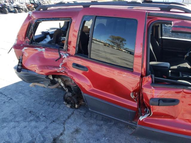 1J4GW48S83C606458 - 2003 JEEP GRAND CHER RED photo 9