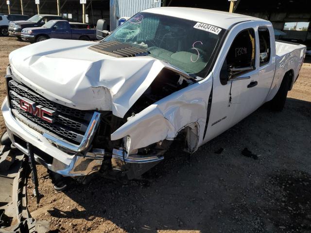 1GT21ZCGXDZ404346 - 2013 GMC SIERRA C25 WHITE photo 2