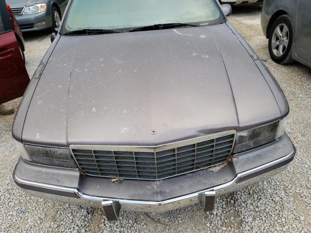 1G6DW5271PR716941 - 1993 CADILLAC FLEETWOOD GRAY photo 7