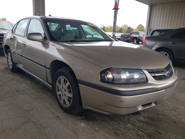 2G1WF52E729284209 - 2002 CHEVROLET IMPALA TAN photo 1