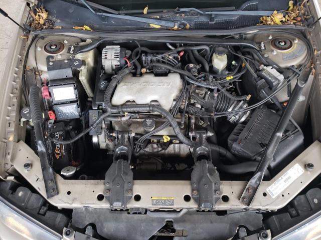 2G1WF52E729284209 - 2002 CHEVROLET IMPALA TAN photo 7