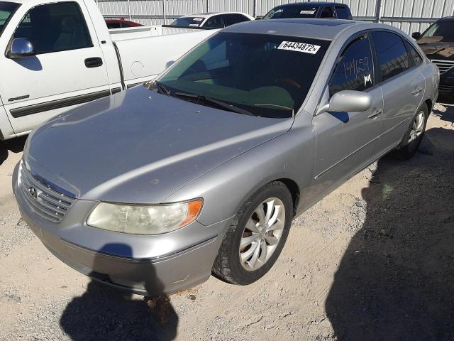 KMHFC46FX6A062296 - 2006 HYUNDAI AZERA SE SILVER photo 2