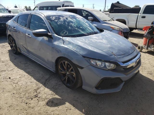 SHHFK7G44KU210402 - 2019 HONDA CIVIC SPOR BLUE photo 1