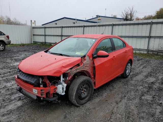 1G1JB5SB5L4100577 - 2020 CHEVROLET SONIC LS RED photo 2