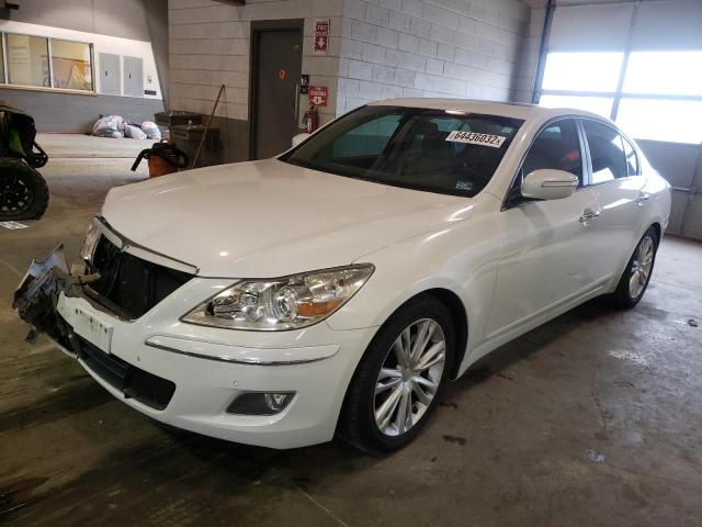 KMHGC4DE4BU121382 - 2011 HYUNDAI GENESIS 3. WHITE photo 2