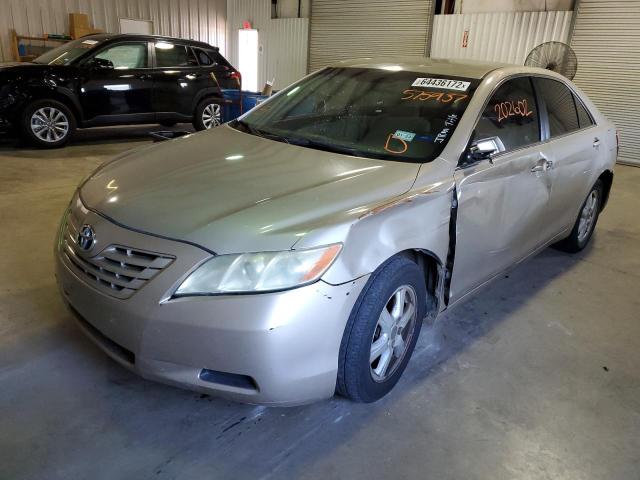 4T1BE46K47U575937 - 2007 TOYOTA CAMRY CE TAN photo 2