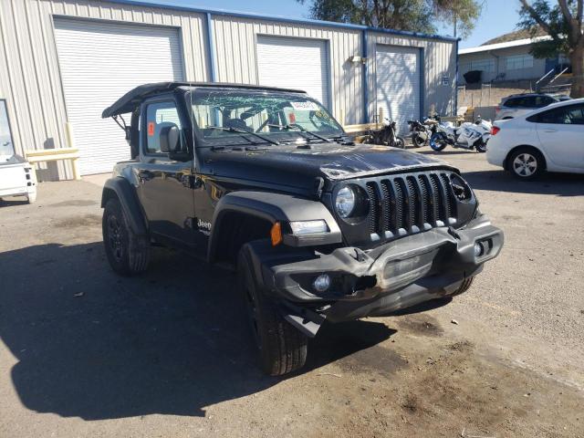 1C4GJXAG3LW348148 - 2020 JEEP WRANGLER S BLACK photo 1