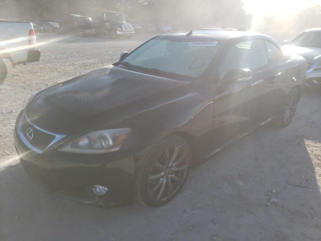 JTHFF2C25D2528627 - 2013 LEXUS IS BLACK photo 2