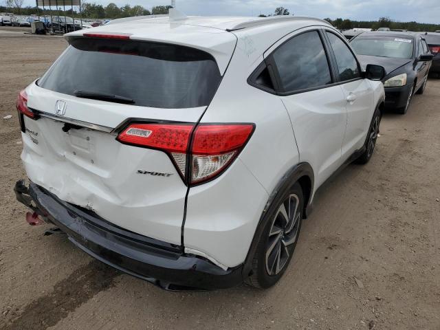 3CZRU5H15LM716121 - 2020 HONDA HR-V SPORT WHITE photo 4