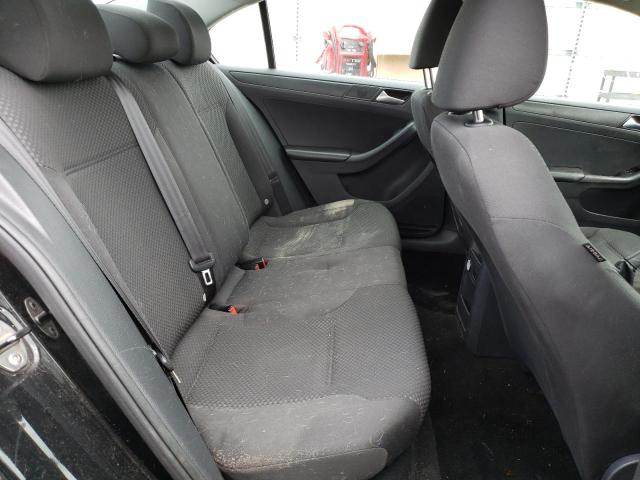 3VW2K7AJ8EM317853 - 2014 VOLKSWAGEN JETTA BASE BLACK photo 6