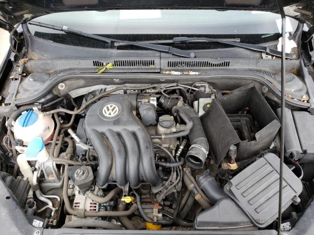 3VW2K7AJ8EM317853 - 2014 VOLKSWAGEN JETTA BASE BLACK photo 7