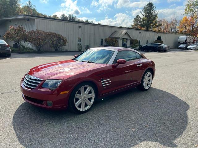 1C3AN69L44X001384 - 2004 CHRYSLER CROSSFIRE RED photo 1