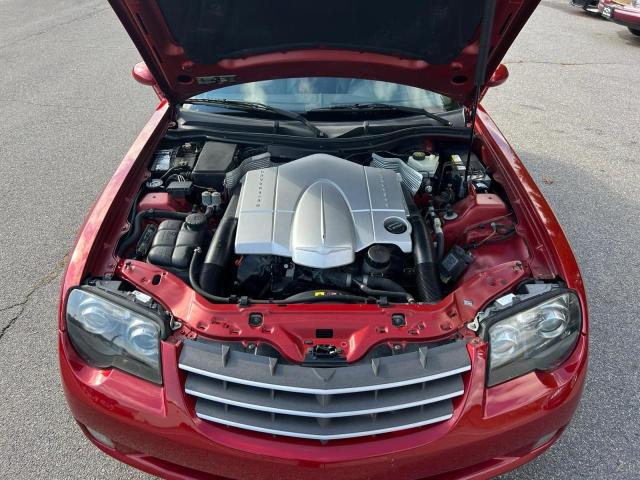 1C3AN69L44X001384 - 2004 CHRYSLER CROSSFIRE RED photo 7