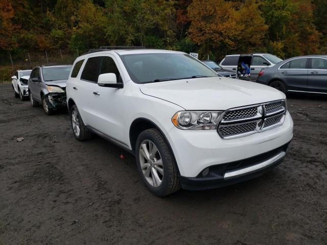 1C4RDJDG3DC672762 - 2013 DODGE DURANGO CR WHITE photo 1