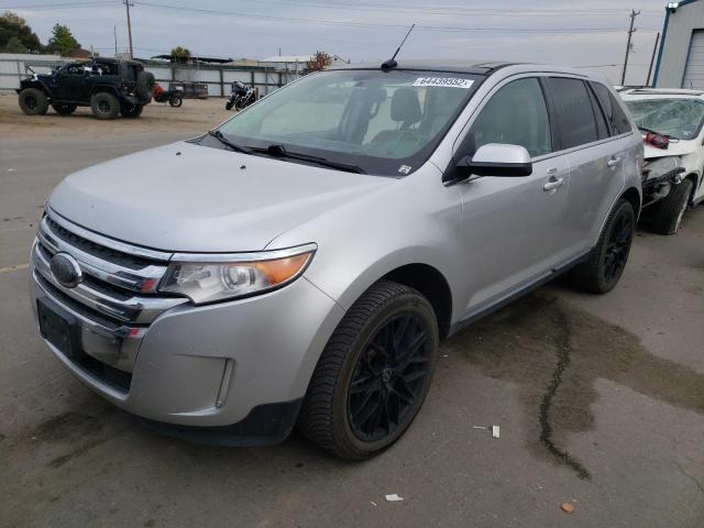 2FMDK4KC4BBB55397 - 2011 FORD EDGE LIMIT SILVER photo 2