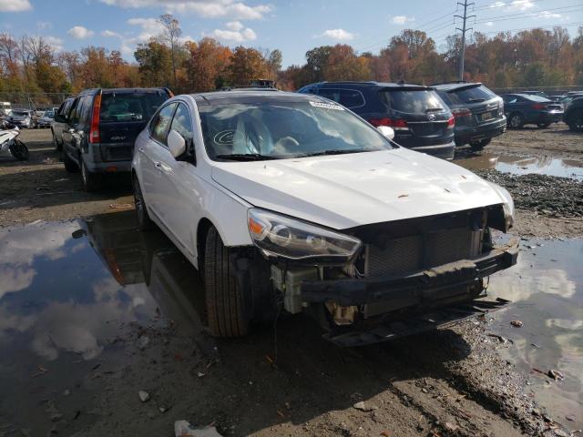 KNALN4D76E5156516 - 2014 KIA CADENZA PR WHITE photo 1