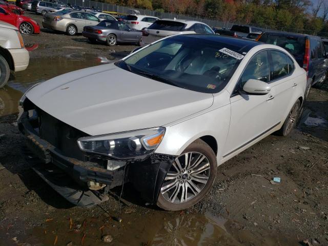 KNALN4D76E5156516 - 2014 KIA CADENZA PR WHITE photo 2