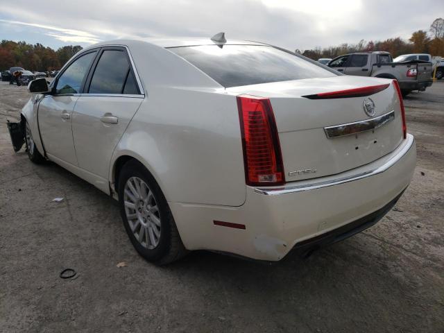 1G6DC5E58C0154019 - 2012 CADILLAC CTS BEIGE photo 3