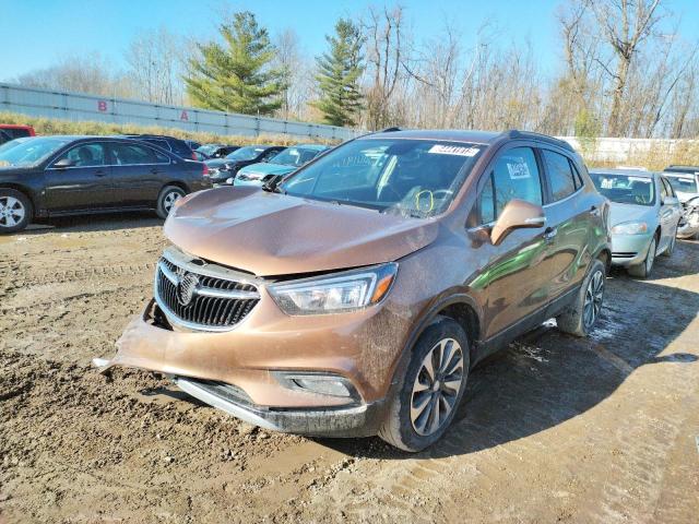 KL4CJFSB2HB195539 - 2017 BUICK ENCORE PRE BROWN photo 2