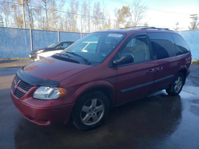 1D4GP25R67B152427 - 2007 DODGE CARAVAN SE BURGUNDY photo 2