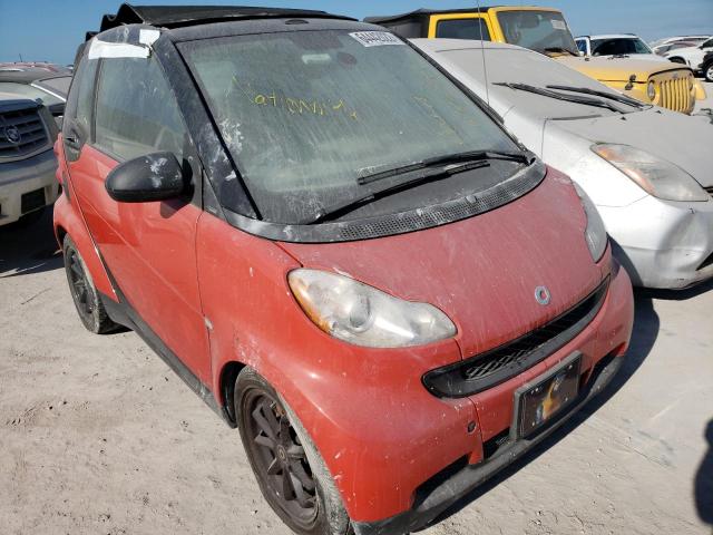 WMEEK31X48K118535 - 2008 SMART FORTWO PAS RED photo 1