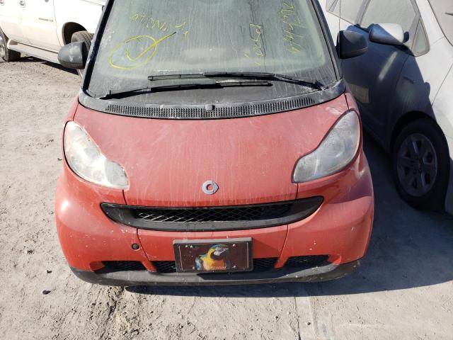 WMEEK31X48K118535 - 2008 SMART FORTWO PAS 红色 照片 7