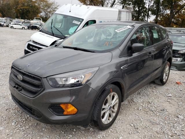 1FMCU0F71KUA89087 - 2019 FORD ESCAPE S GRAY photo 2