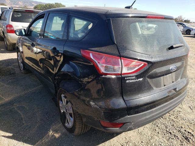 1FMCU0F79GUB83497 - 2016 FORD ESCAPE S BLACK photo 3