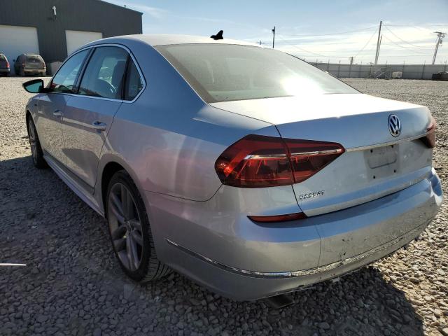 1VWDT7A35HC013344 - 2017 VOLKSWAGEN PASSAT R-L SILVER photo 3